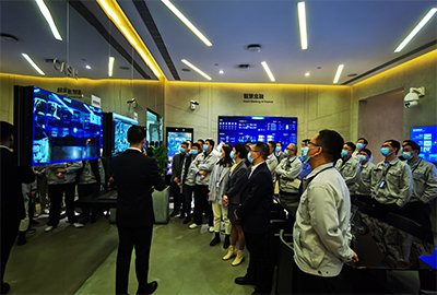 Zhejiang Dahua digital benchmarking enterprise visit and study