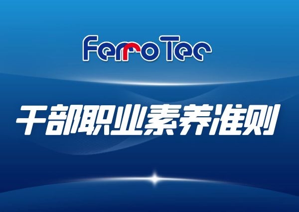 Ferrotec (China) cadre professional quality guidelines